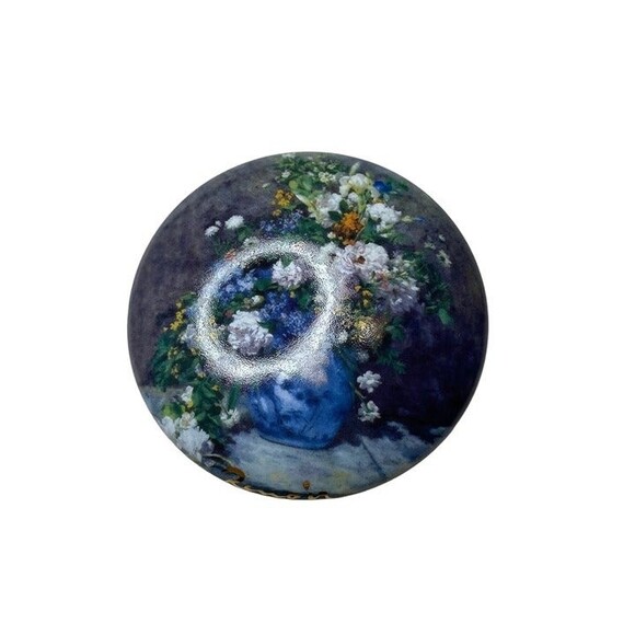 Goebel Artis Orbis Renoir Flowers Of Spring 2002 Porcelain Dish Box - Picture 8 of 8